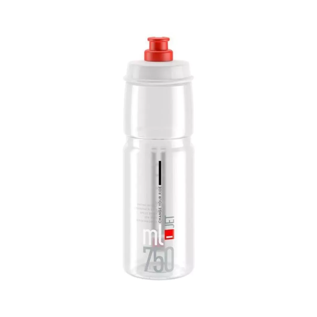 Caramañola ELITE JET clear-Rojo - Imagen 2