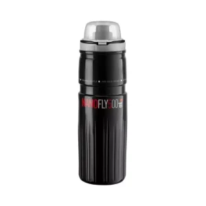 Caramañola ELITE NANOFLY c-tapa Negro-Rojo-Blanco