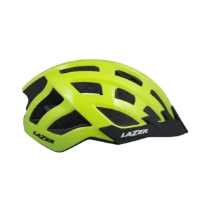 Casco LAZER Compact DLX flash yellow uni size +net+led